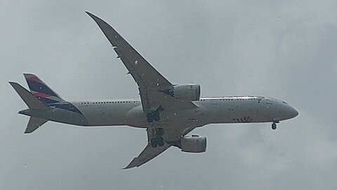 Boeing 787-9 Dreamliner CC-BGK coming from Guarulhos to Fortaleza