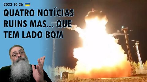 #Ucrânia 2023-10-26: UCRÂNIA recebe NOTÍCIAS RUINS de KHMELNYTSKY, AVDIIVKA, MOSCOU e WASHINGTON