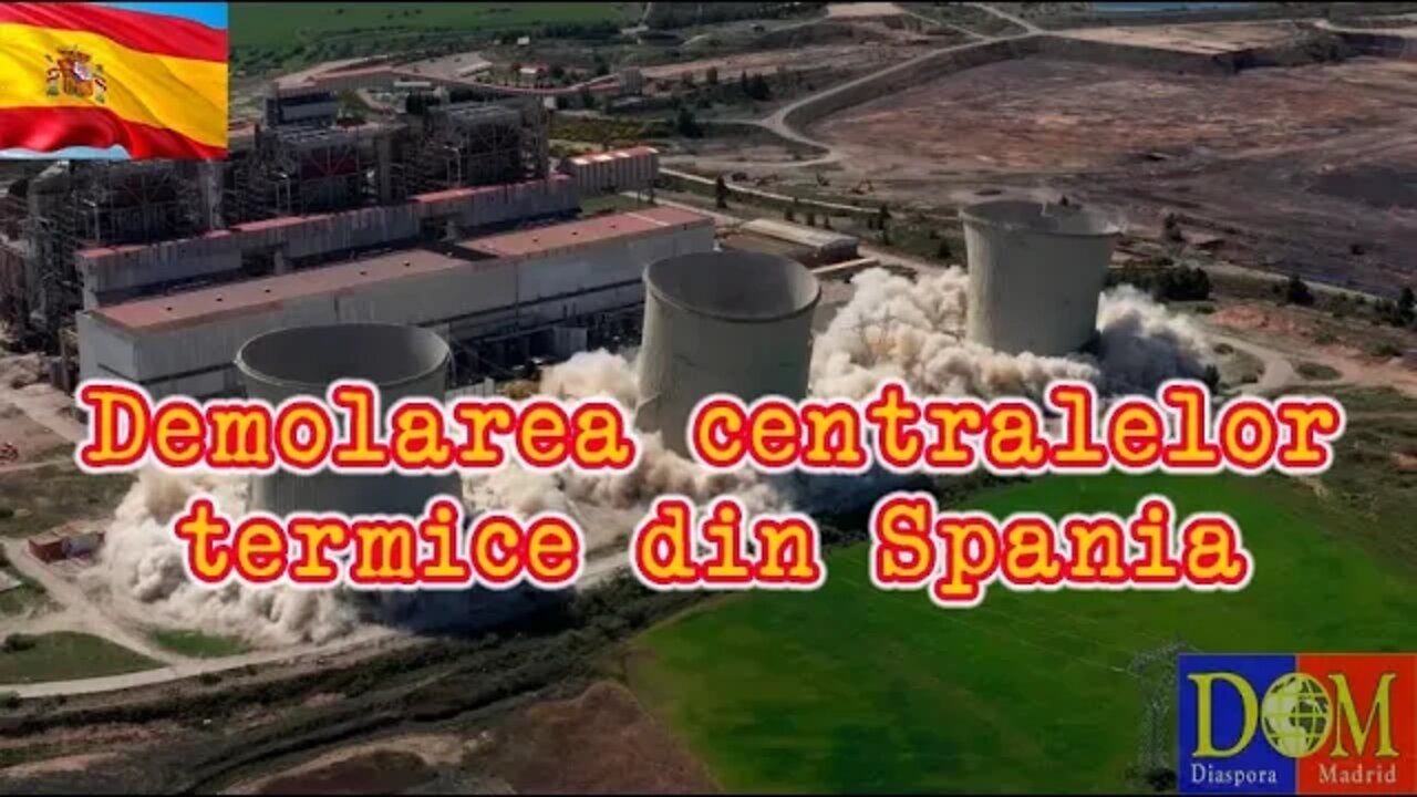 Demolarea centralelor termice din Spania