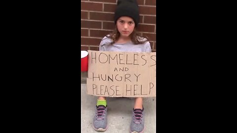 Would you help this homeless kid?