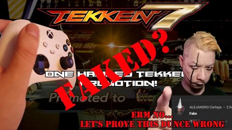 One-Handed #TEKKEN7... did I fake it? Let's prove it.