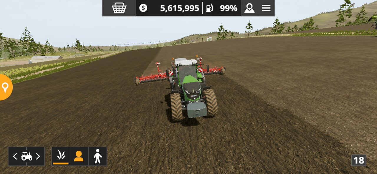 Farming simulator 20 harvesting wheat