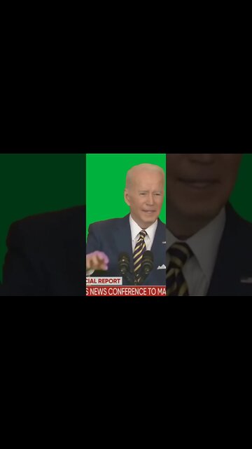 Green Screen – joe biden real and fake wtf