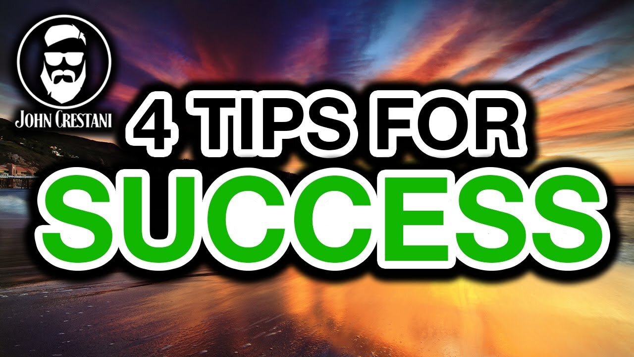 How To Become Successful (My Top 4 Tips)