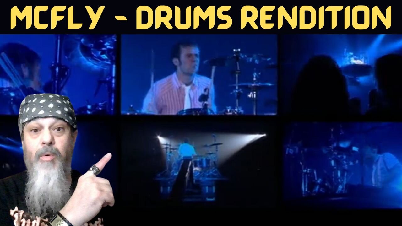 THIS IS AWESOME! - Metal Dude - (REACTION) - McFly - Drums Rendition - Motion In The Ocean Tour 2006