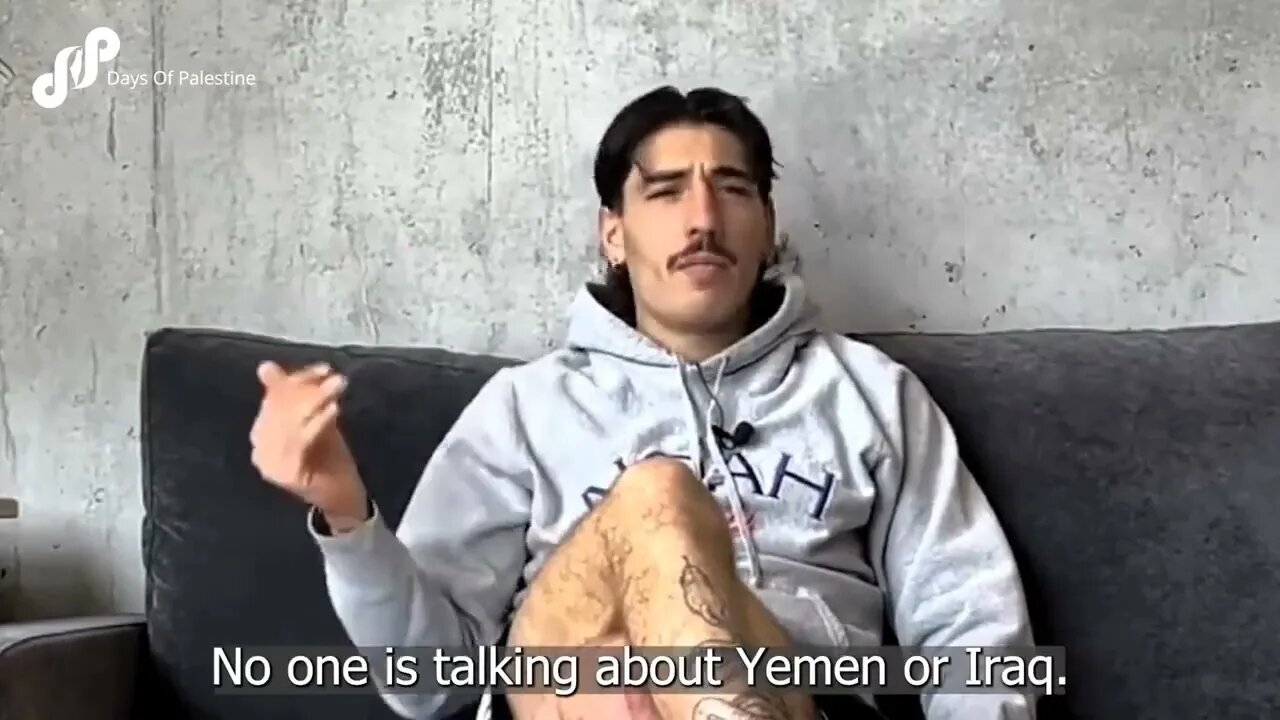 Héctor Bellerín: "why concern more about Ukrainian invasion than Palestine, Yemen and Iraq"