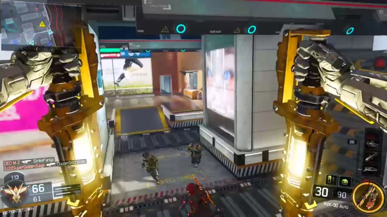 QUADRA KILL WITH GRAVITY SPIKES BLACK OPS 3