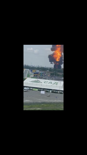 OIL DEPOT🇷🇺⛽️💥🚁BLOWN UP IN SOUTHERN RUSSIAN VORONEZH REGION💥⛽️🔥🚁💫