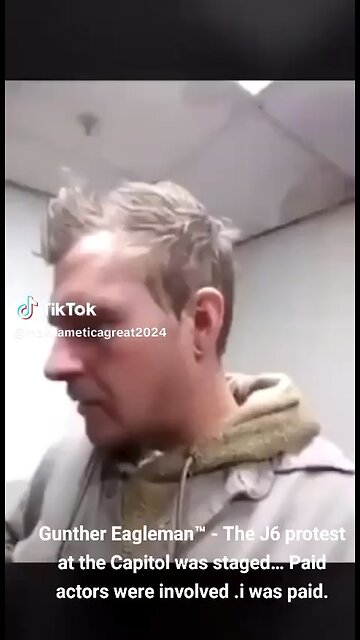 J6 Protest at the Capitol - Paid Actors