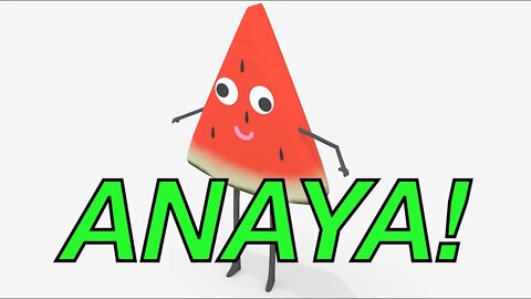 Happy Birthday ANAYA! - WATERMELON Birthday Song