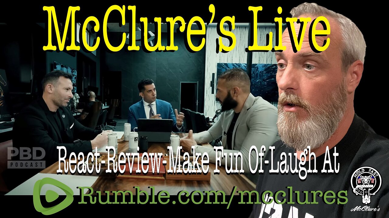 Andrew Tate Interviews McClure's Live React Review Make Fun Of Laugh At