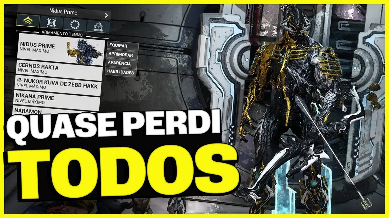 Warframe - QUASE PERDI TODOS OS CONTATOS DO GRUPO