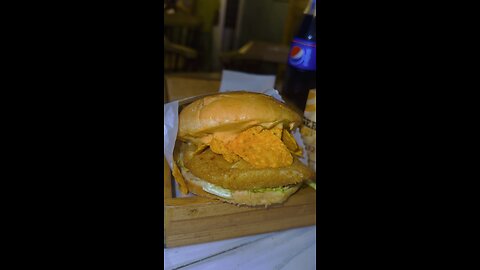 The crunchos Burger