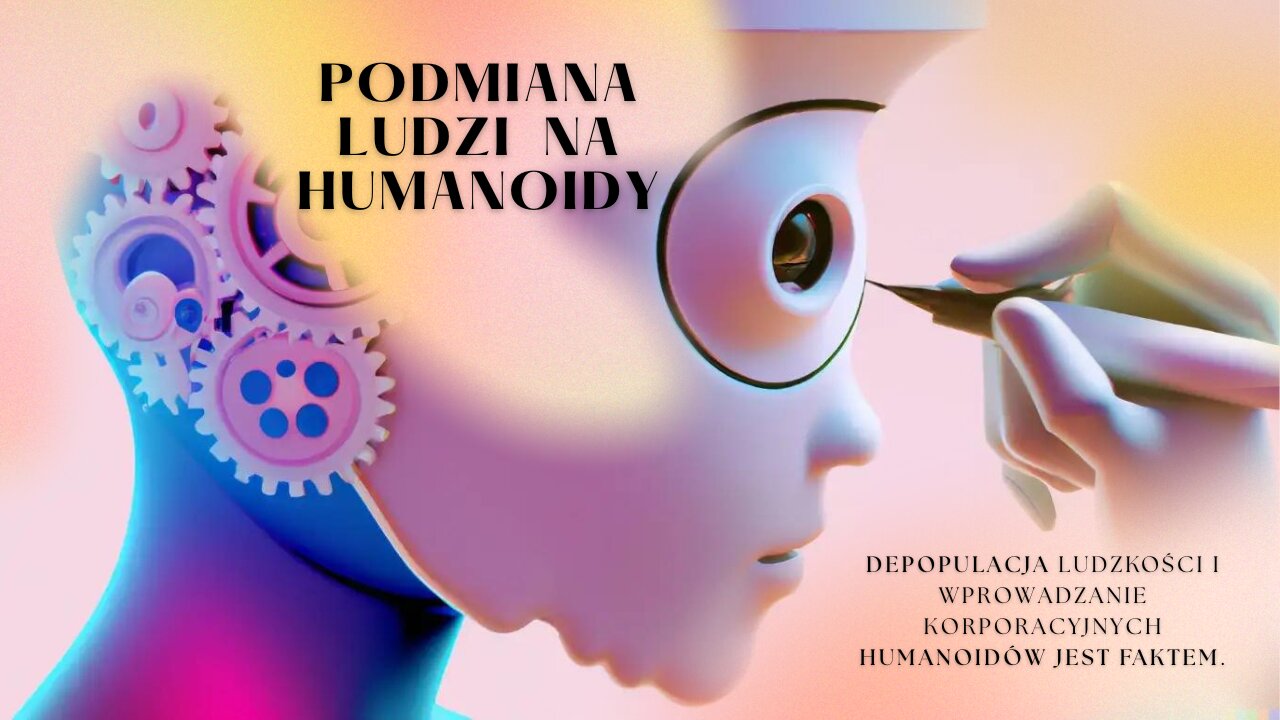 WYMIANA LUDZKOŚCI NA PRODUKTY HUMANOIDALNE | to już NIE jest TEORIA SPISKOWA