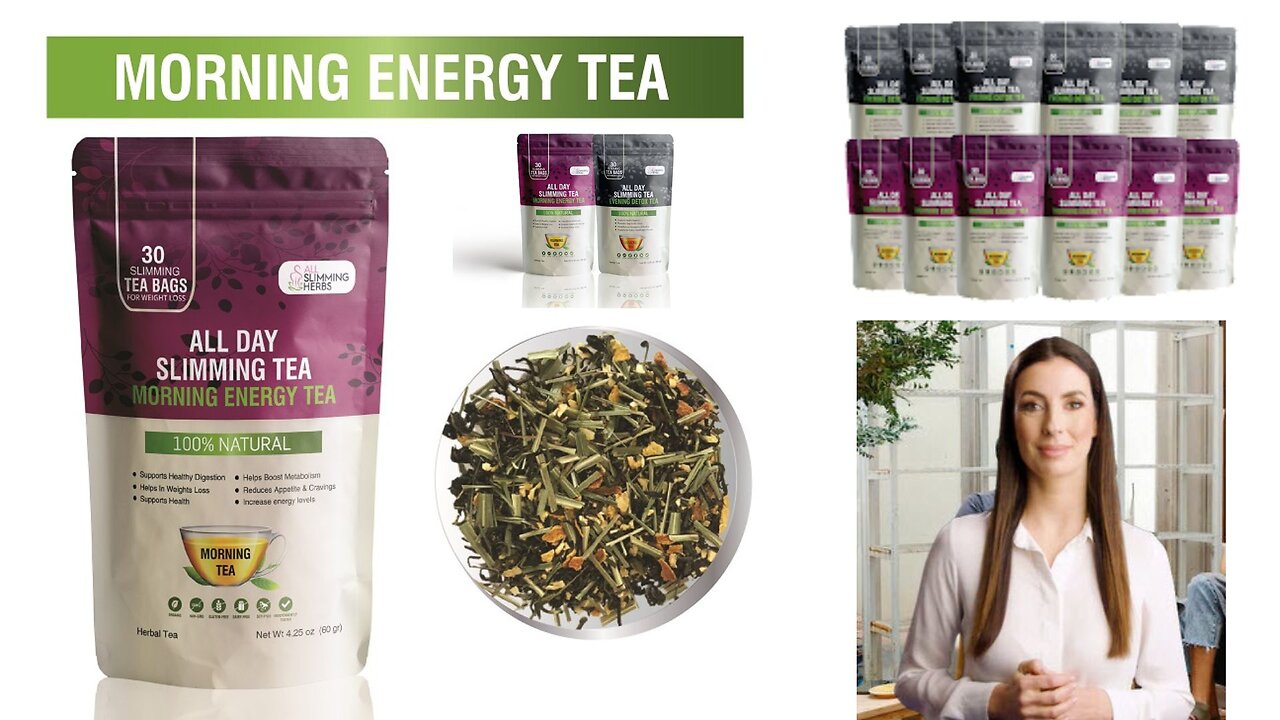 All Day Slimming Tea Helps You Feel Great All Day Long & Sleep Better During The Night!