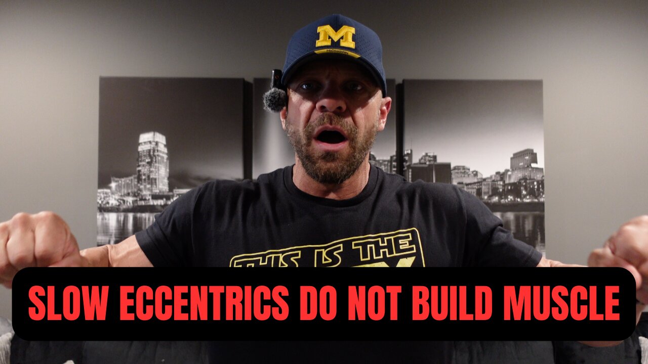 Slow Eccentrics Do NOT Increase Muscle Gains
