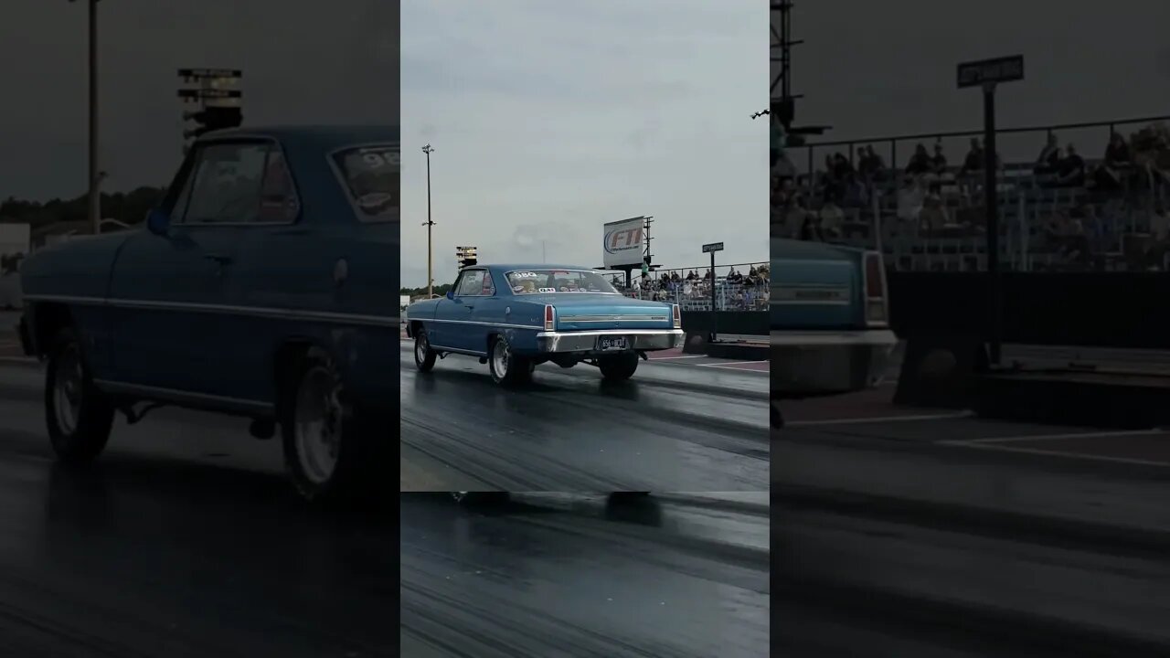 The Nova was MOVING all week at #dragweek!!! #darlington #nova #chevy #Chevrolet #carguys #chevyii