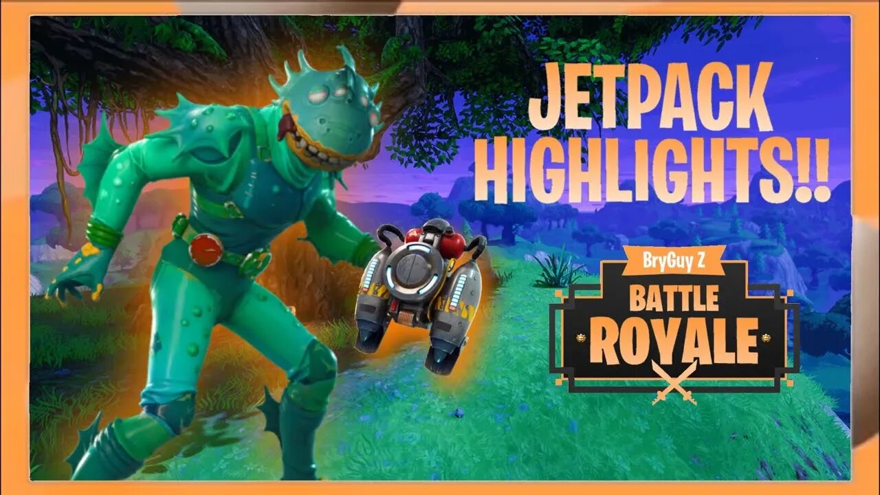 JETPACK HIGHLIGHTS | Fortnite Battle Royale: Funny Highlights!!