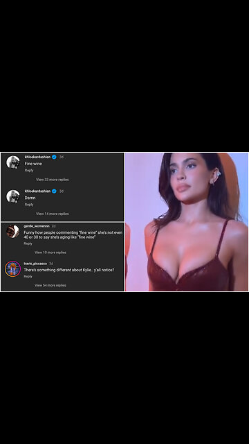 Fans question Khloe Kardashian's "wine" comment on Kylie Jenner's new IG post