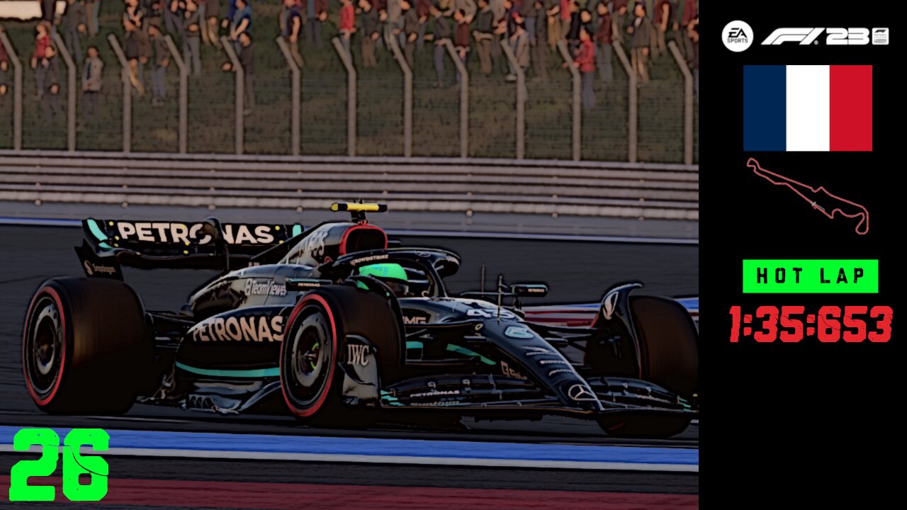 F1 2023 | Mercedes-AMG Petronas |Paul Ricard Circuit | Hot Lap #26