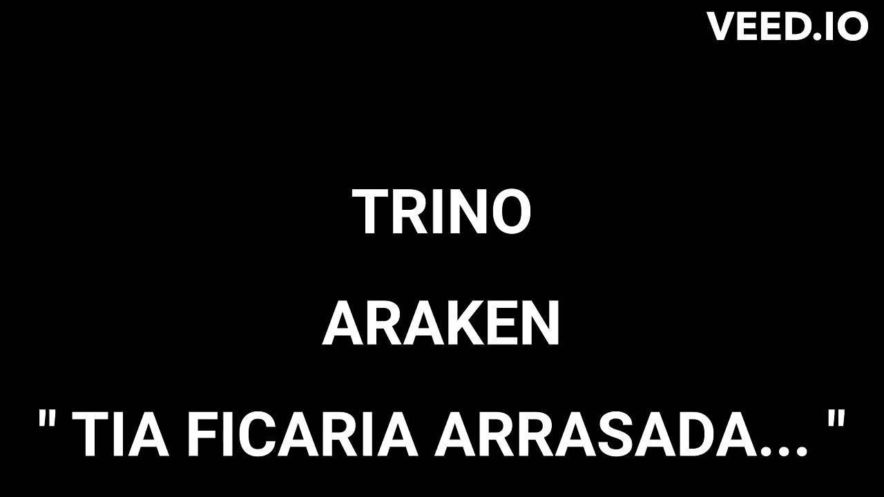 Trino Araken fala algo que deixaria Tia Neiva arrasada