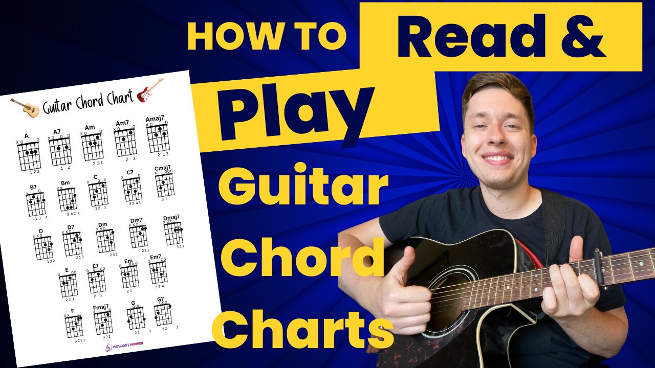 How To Play All The Guitar Chords From The Chord Chart