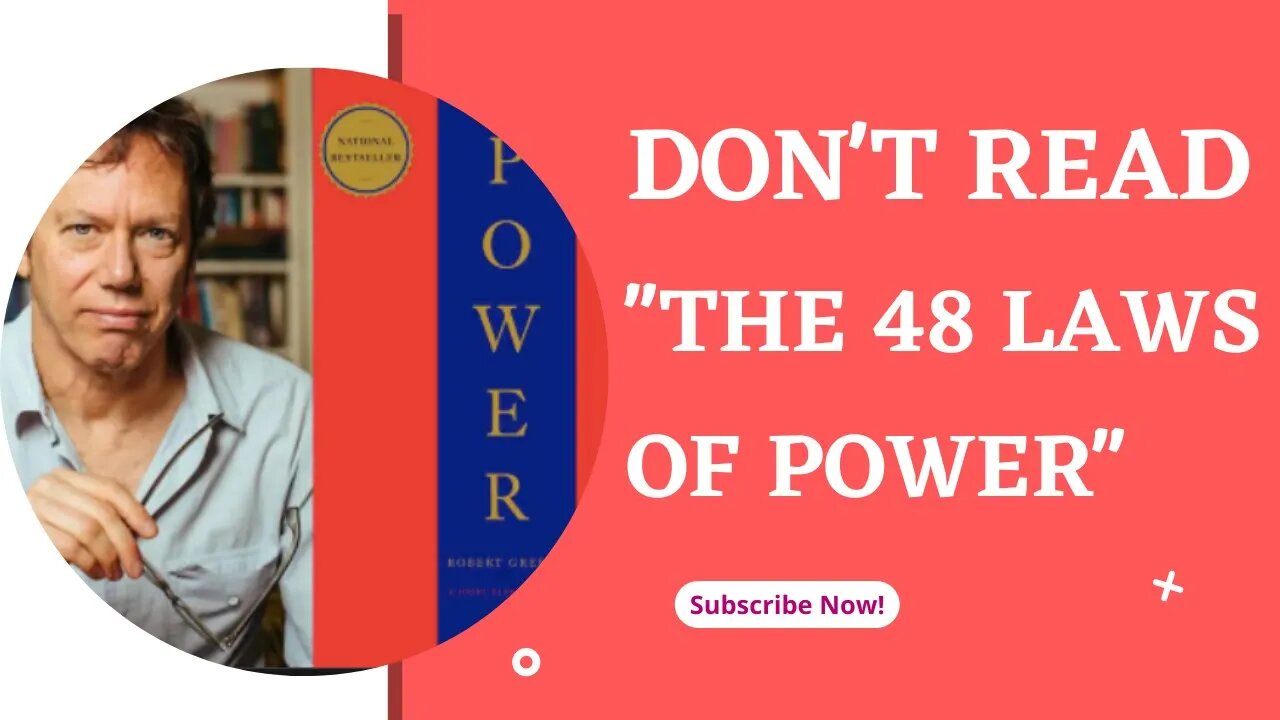 WHO IS NOT SUPPOSED TO READ ''THE 48 LAWS OF POWER'' BY ROBERT GREEN