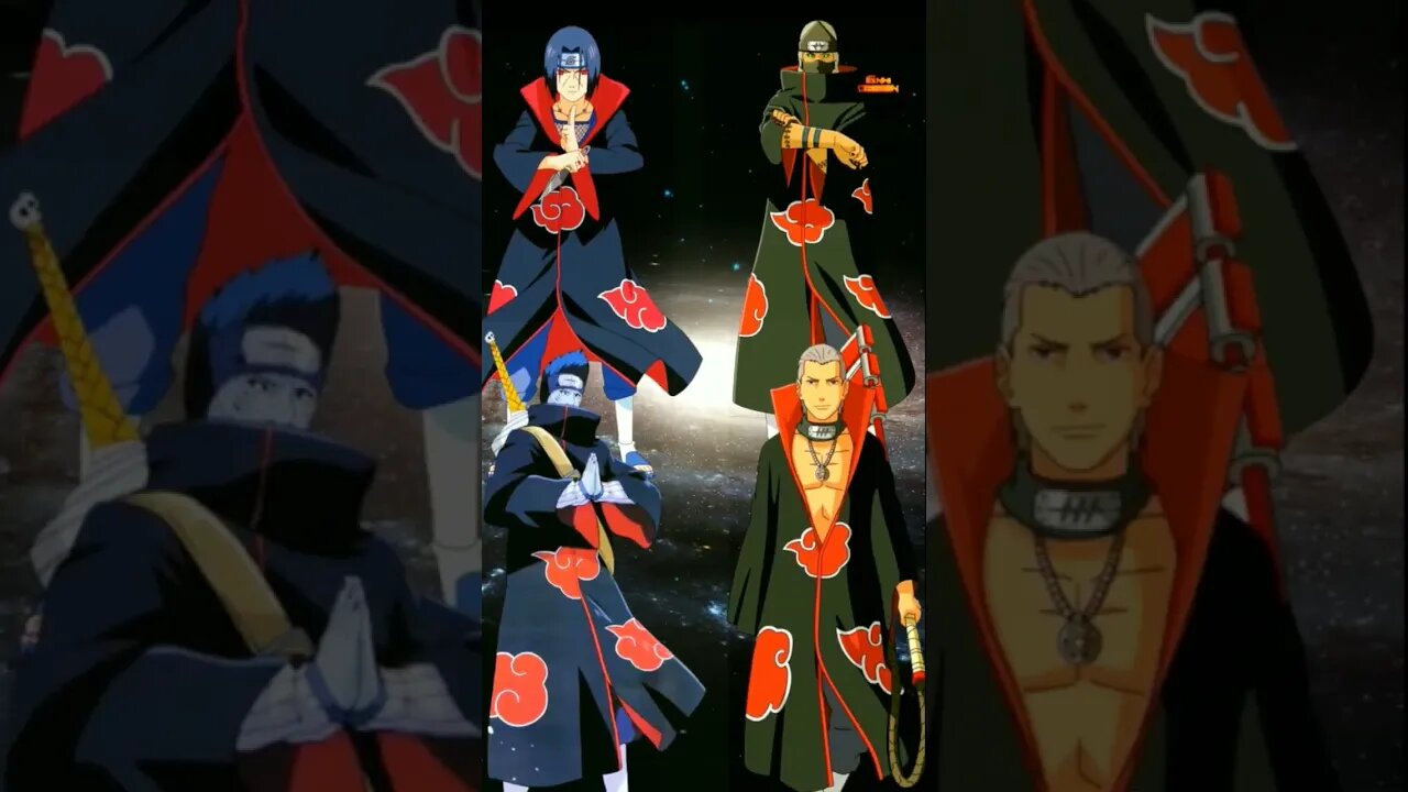 Itachi, Kisame Lawan Shinobi Kuat 2vs2.#shorts