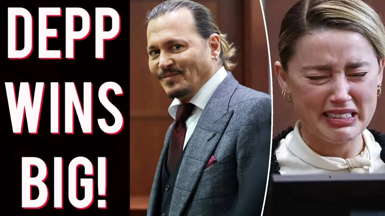 TRUE JUSTICE! Johnny Depp WINS the trial and FINALLY gets JUSTICE against Amber Heard!