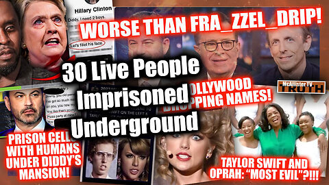 Diddy Breaking- 30 Live People Imprisoned Underground! Endless List! Taylor Swift=Satan