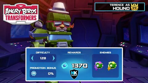 Angry Birds Transformers - Spark Run Series - Level 128 - Featuring Hound