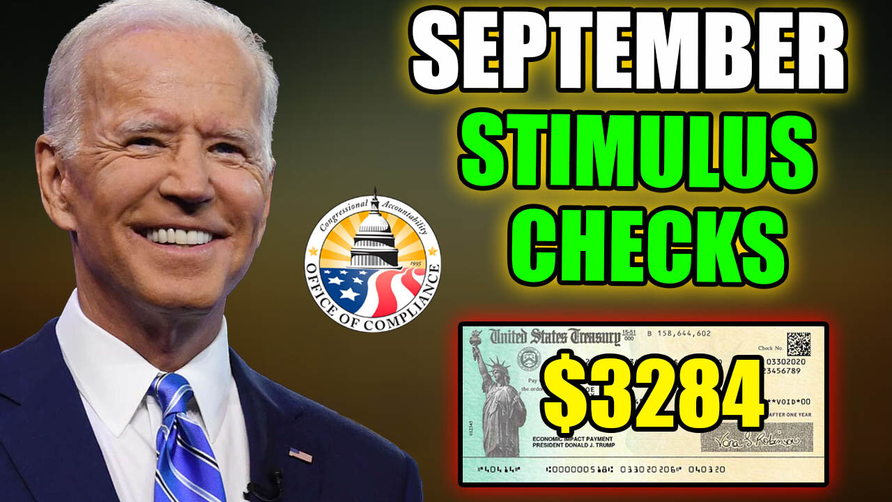 FINALLY $1000 - $3,284 Checks NEXT WEEK! September Payments for Low Income