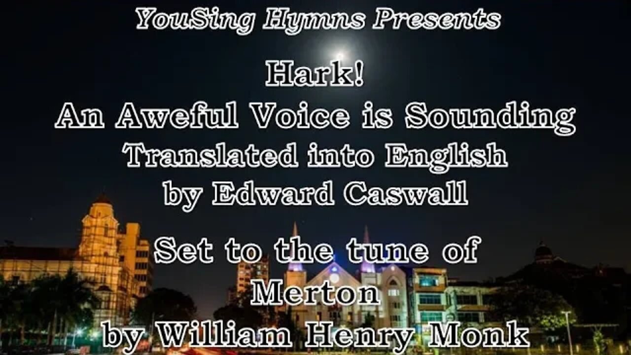 Hark An Aweful Voice is Sounding (Merton)