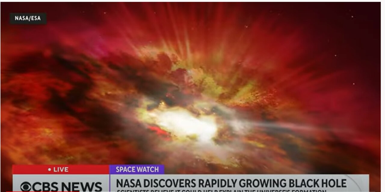 SpaceWatch: NASA discovers rapidly growing black hole