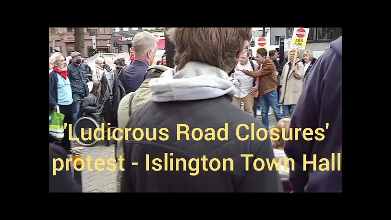 'Ludicrous Road Closures' protest - Nearest thing to a FAIR Mayor hustings we'll get!