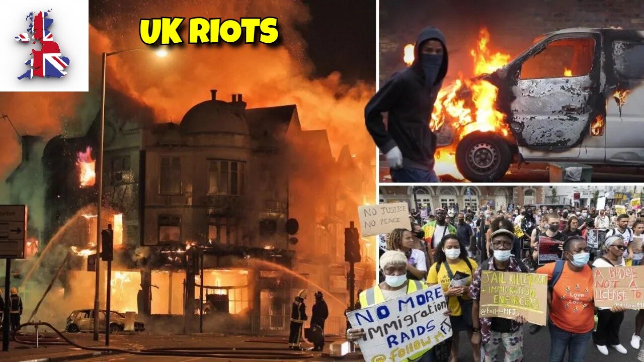 UK IS UNDER ATTACK BY IT'S CITIZENS MASSIVE RIOTS