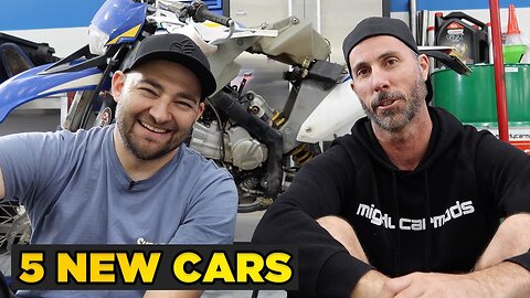 We Got 5 NEW CARS!