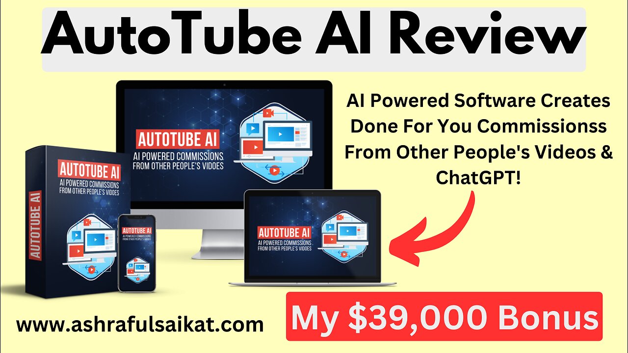 AutoTube AI Review-Earning DFY Affiliate Commissions (AutoTube AI App By Kurt Chrisler)