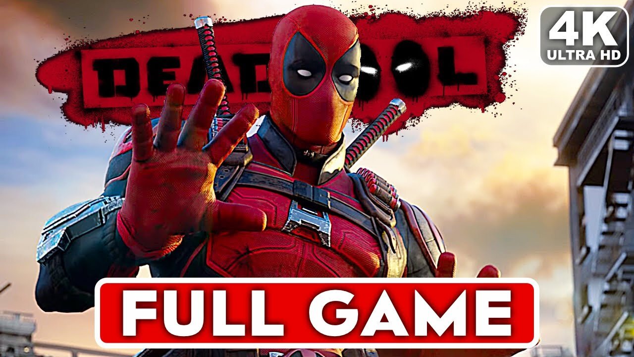 DEADPOOL Gameplay Walkthrough Part 1 FULL GAME [4K 60FPS PC ULTRA SETTINGS] - No Commentary