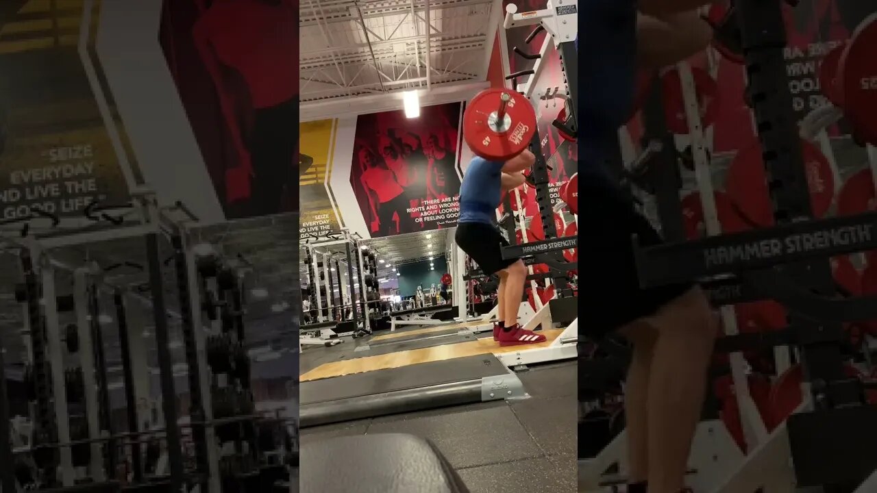Front Squats target the quads more