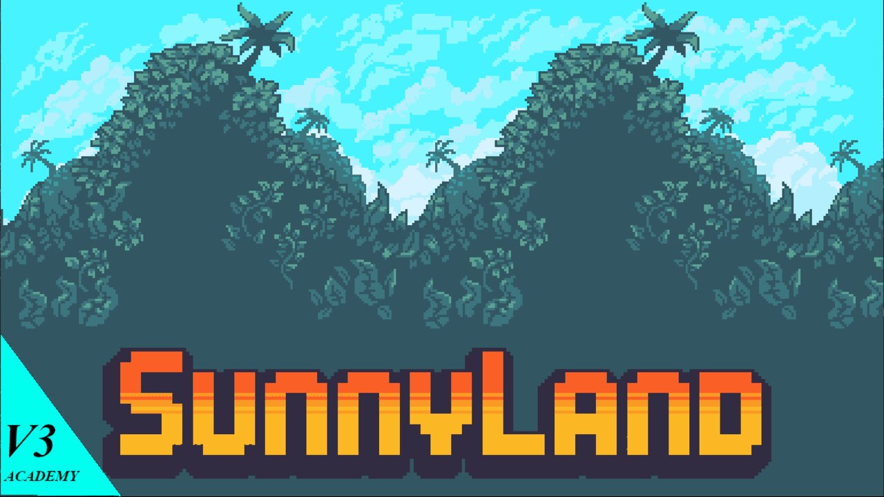 Godot 4.2 SUNNYLAND 2D Platform Replica(Tile_Map)