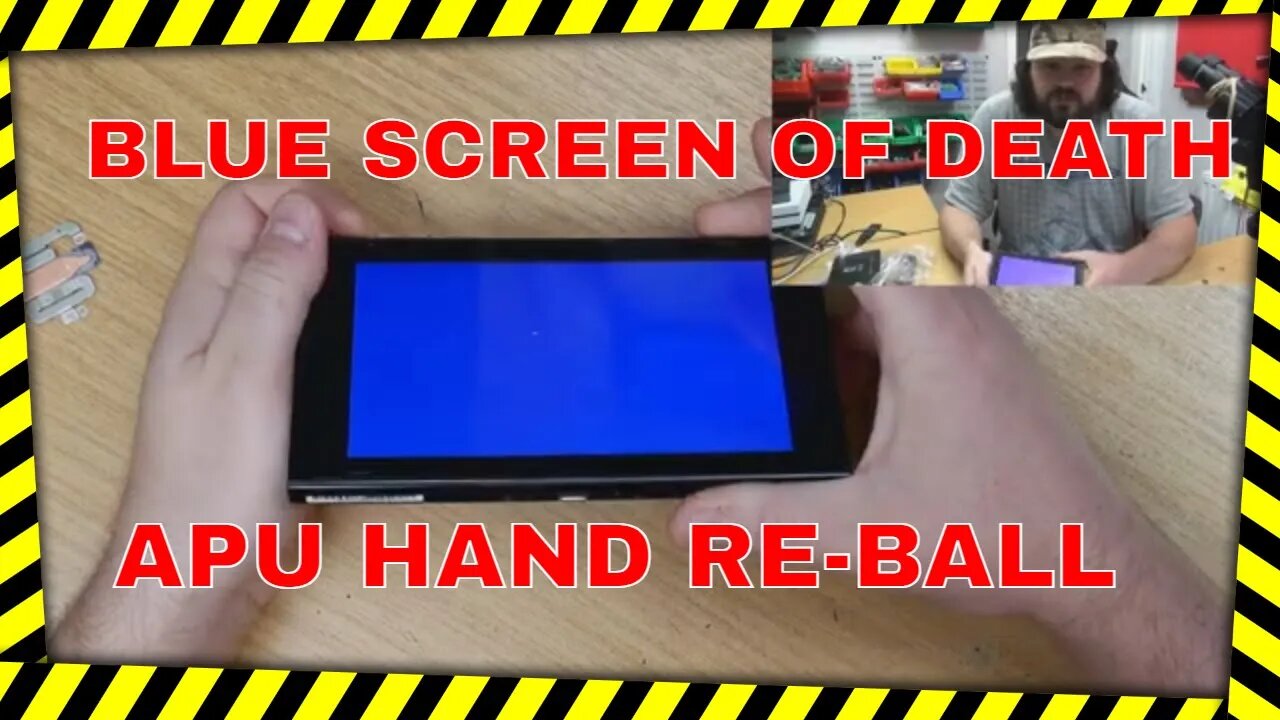 Nintendo Switch APU Re Ball Blue Screen