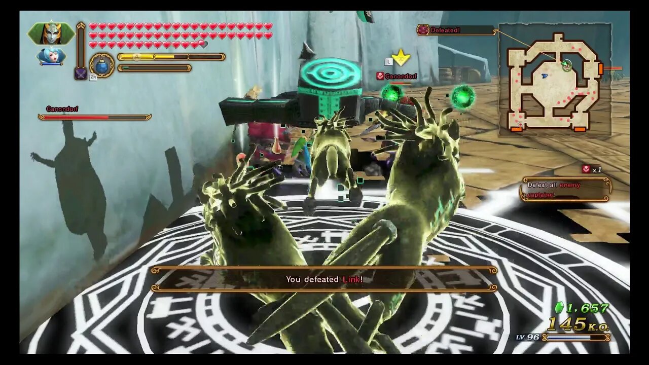 Hyrule Warriors Definitive Edition - Lorule Map - Square C8 (A Rank)