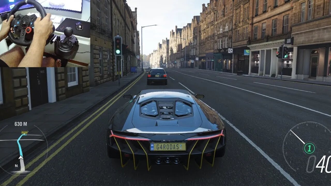 LAMBORGHINI CENTENARIO Forza Horizon 4 Logitech g29 gameplay