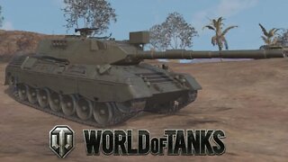 Leopard 1A3 - German Medium Tank | World of Tanks Cinematic Gameplay