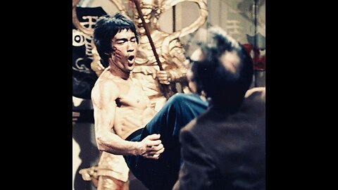 Cross kick Studio Films Bruce Lee Enter the Dragon