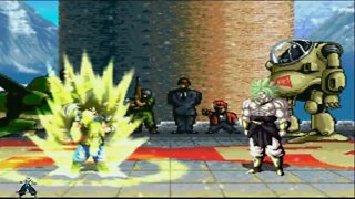 Super Saiyan 5 Goku Vs. Super Saiyan 4 Broly