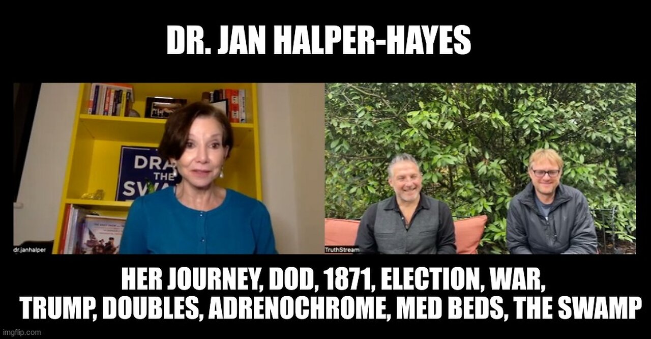 Dr Jan Halper Hayes - Her Journey, DOD, 1871....