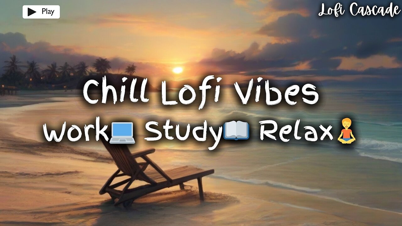 Chill Lofi Vibes | Chill Hip Hop Beats Radio | Work💻 Study📖 Relax🧘