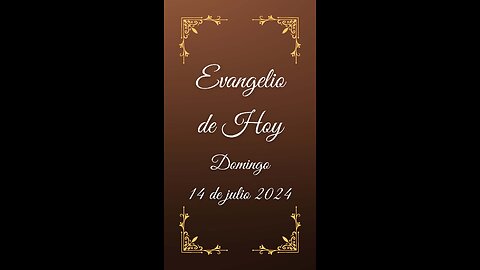 🟠EVANGELIO DE HOY 🎬🎙 Mc (6,7-13) 14/07/2024 DOMINGO